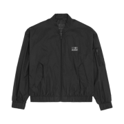 Salomon x MM6 Maison Margiela Number Logo Printed Bomber Jacket Black