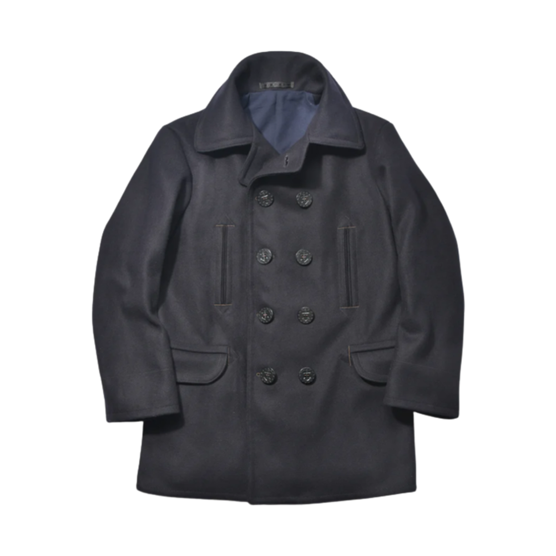 MJ22113-140 The Real McCoy's 1913 U.S. Navy Peacoat Navy