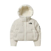 (W) The North Face Novelty Nuptse Detachable Down Jacket Cream