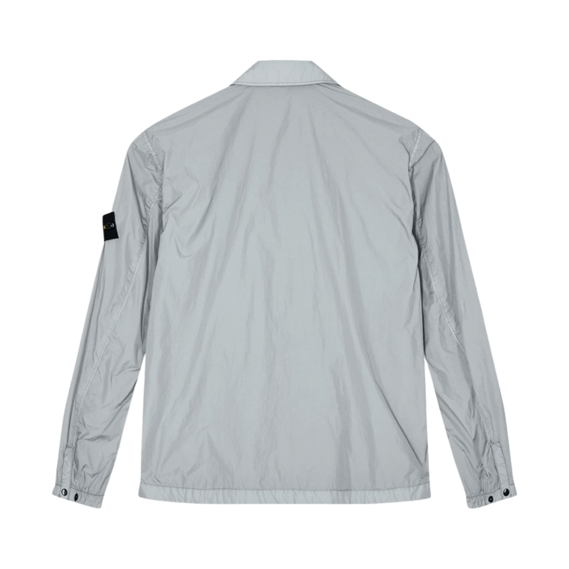 스톤 아일랜드 10523 가먼트 다이드 크링클랩스 오버셔츠 라이트 그레이 - 21FW(Stone Island 10523 Garment Dyed Crinkle Reps Overshirt Light Grey - 21FW) - 2