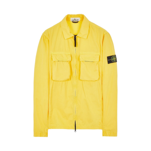 Stone Island 114WN T.CO+OLD Overshirt Yellow - 22SS