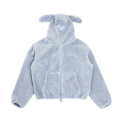 Vandy The Pink Animal Fleece Rabbit Grey
