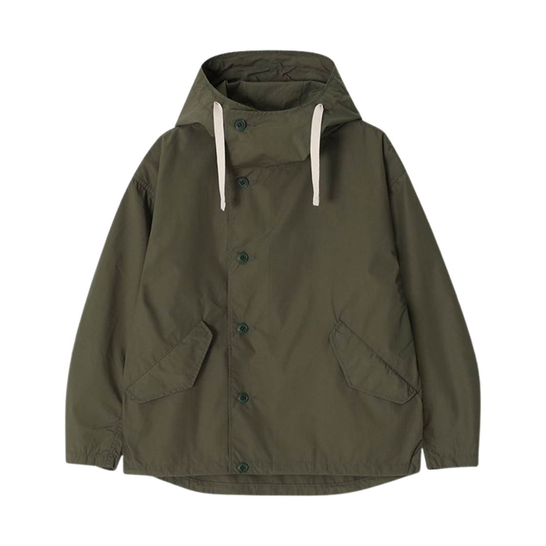 나나미카 후드 자켓 올리브