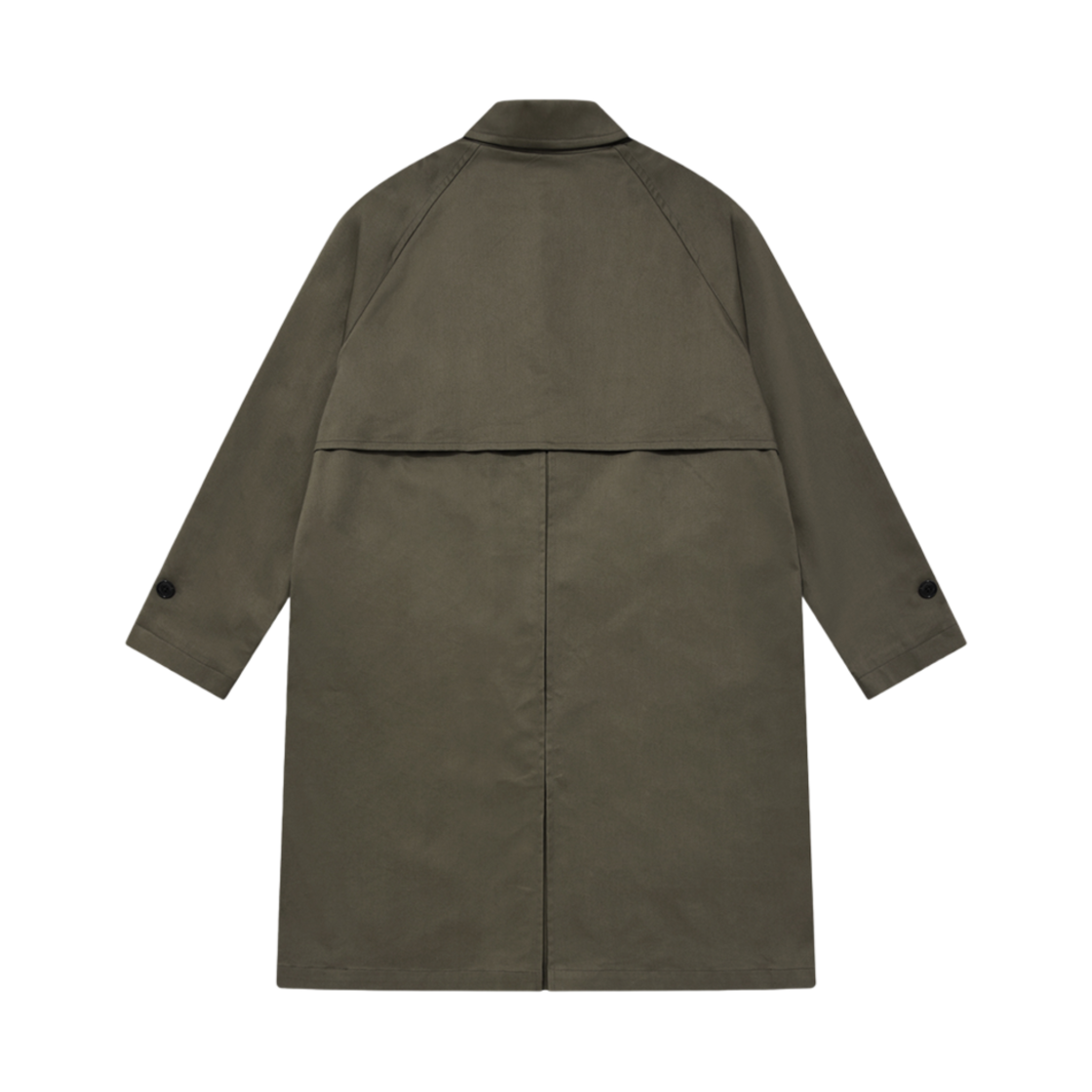 커버낫 오버핏 래글런 싱글 코트 카키(Covernat Oversized Fit Raglan Single Coat Khaki) - 2