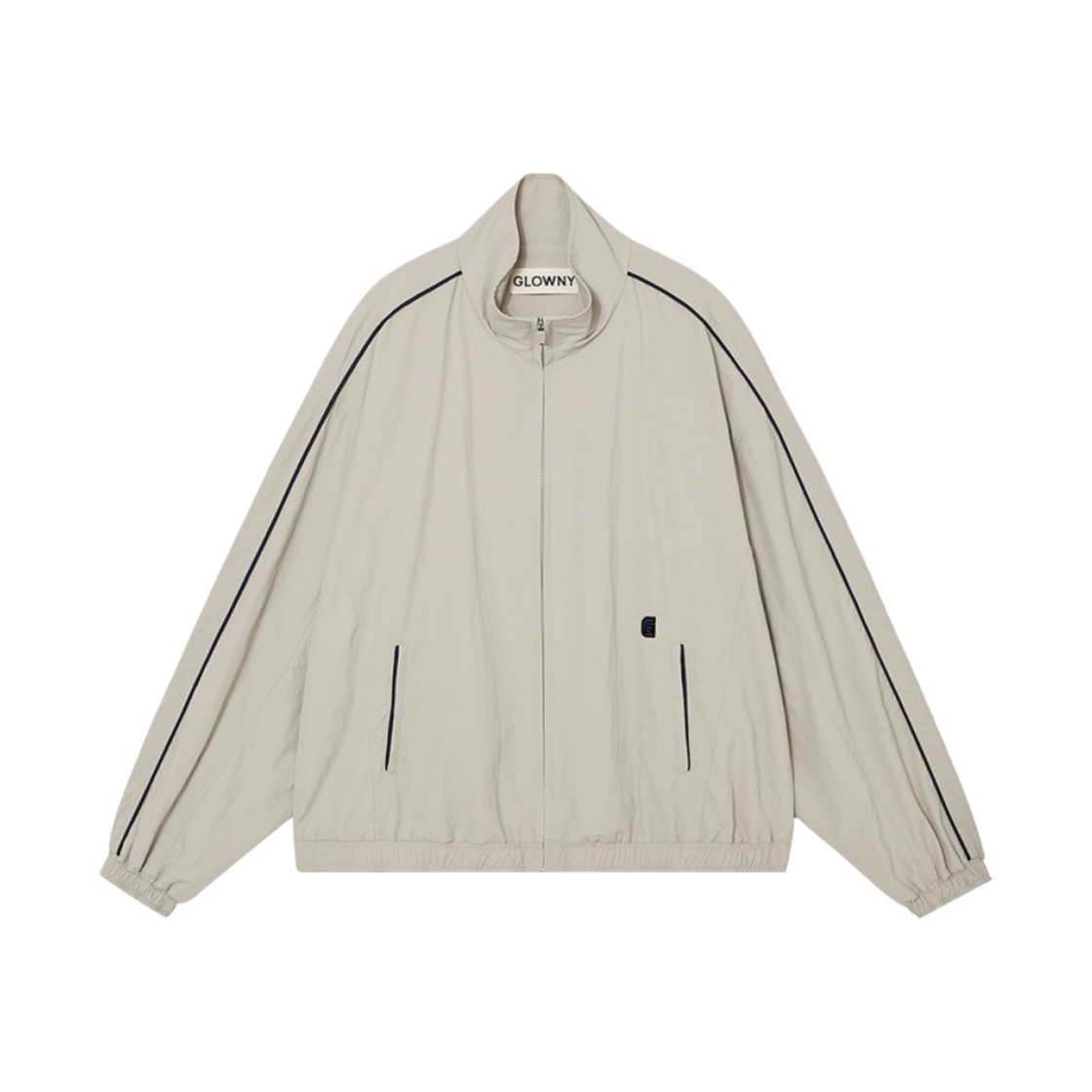 - (W) Glowny Walker Track Boxy Jacket Beige
