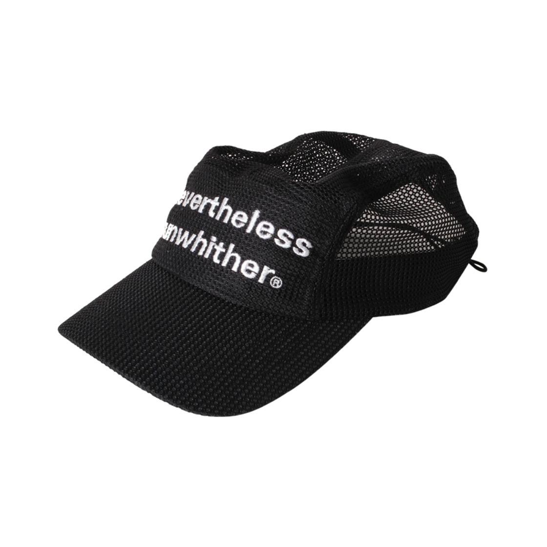 [KREAM 단독] 런위더 메쉬 캡 블랙([KREAM 단독] runwhither Mesh Cap Black)