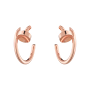 Cartier Juste un Clou Hoop Earrings Small Pink Gold