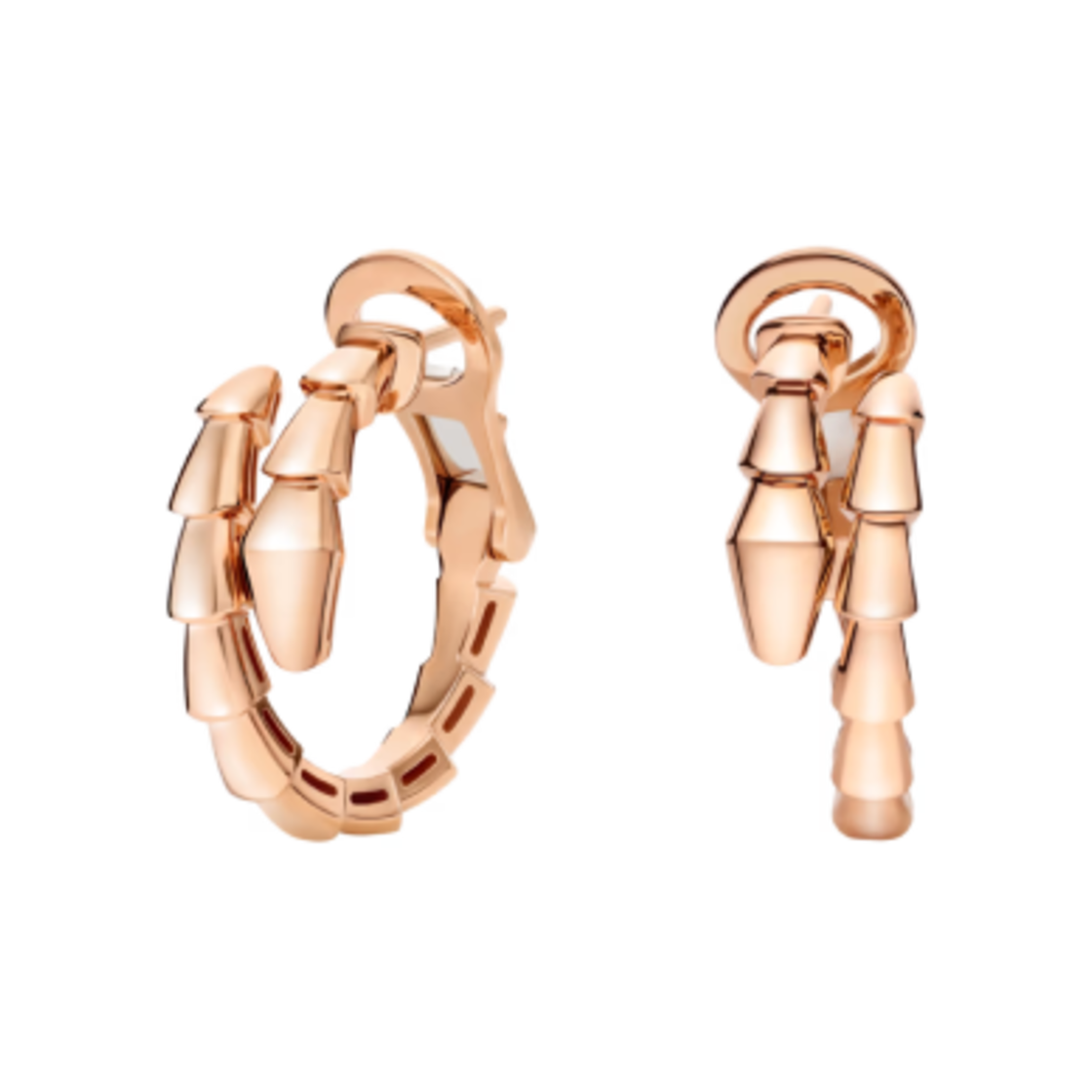 불가리 세르펜티 바이퍼 이어링 로즈 골드(Bulgari Serpenti Viper Earrings Rose Gold)