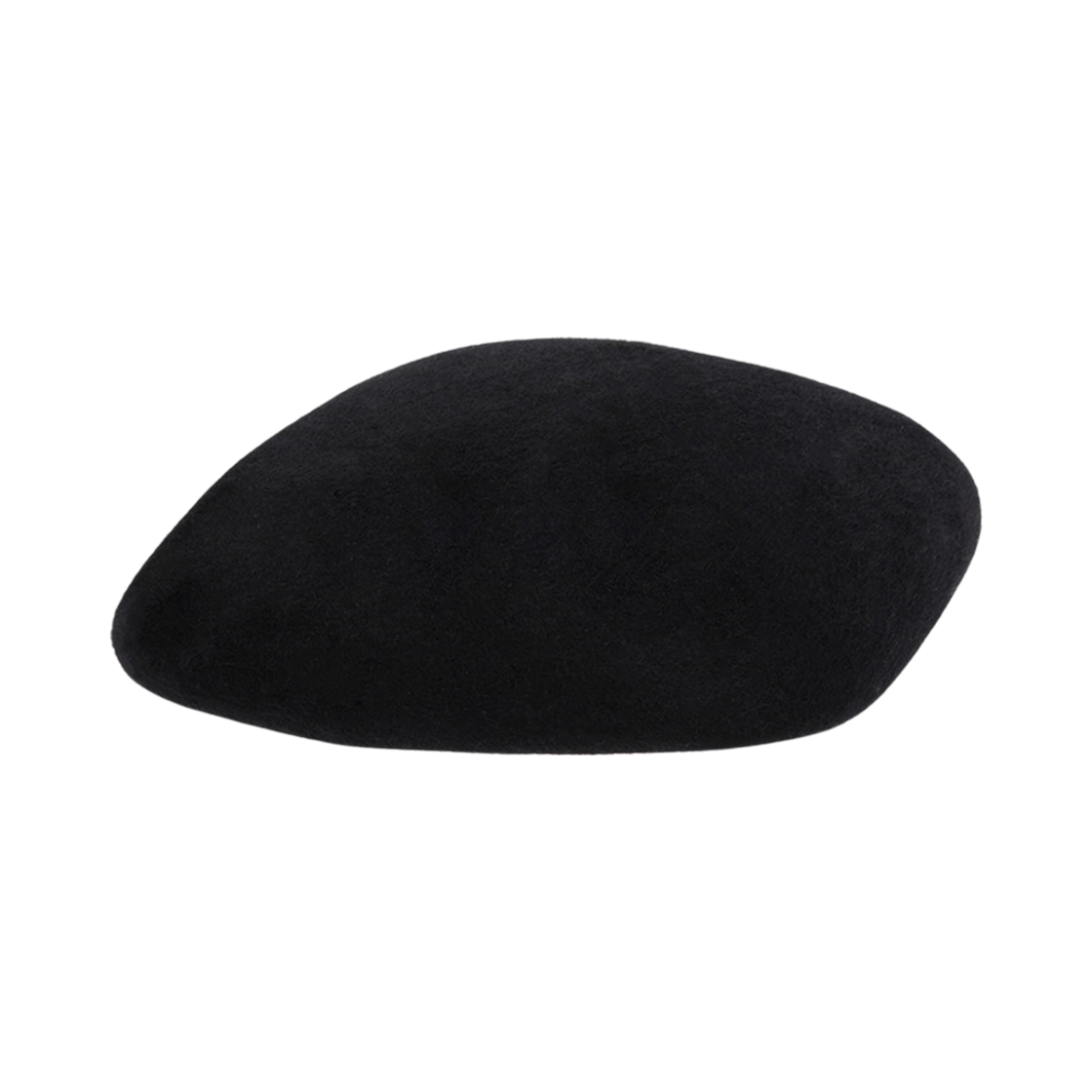 (W) 마뗑킴 스터드 로고 포인트 베레 블랙((W) Matin Kim Stud Logo Point Beret Black) - 2