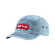 Supreme Washed Chino Twill Camp Cap Denim - 21FW