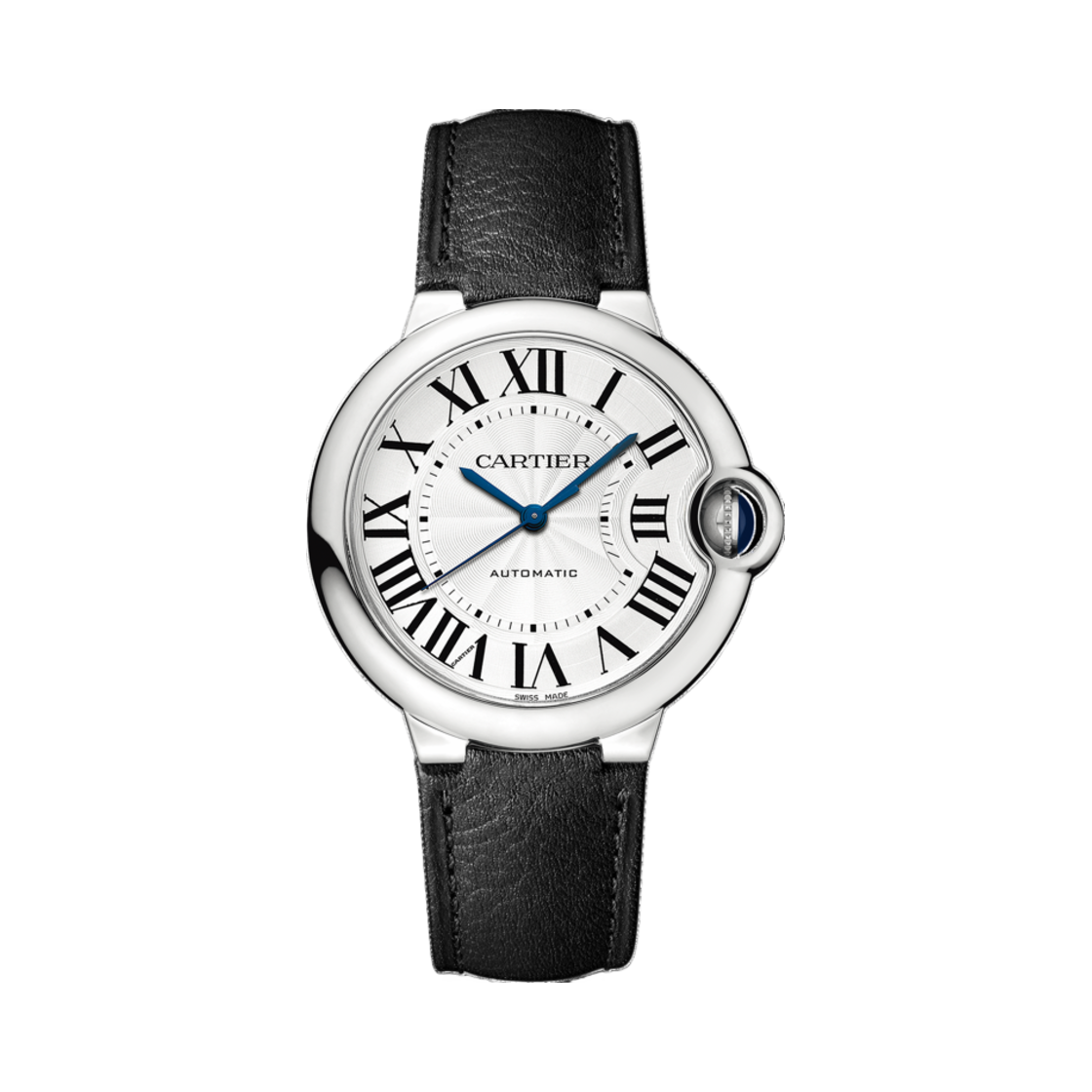 까르띠에 발롱 블루 드 워치 36mm 오토매틱 스틸 레더(Cartier Ballon Bleu de Watch 36mm Automatic Steel Leather)