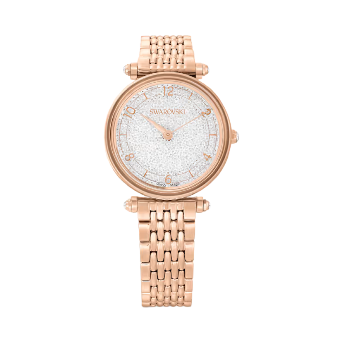 (W) 스와로브스키 크리스탈린 원더 워치 로즈 골드((W) Swarovski Crystalline Wonder Watch Rose Gold)