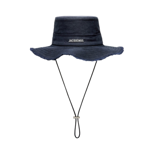 213AC002-5106-390 Jacquemus Le Bob Artichaut Bucket Hat Dark Navy