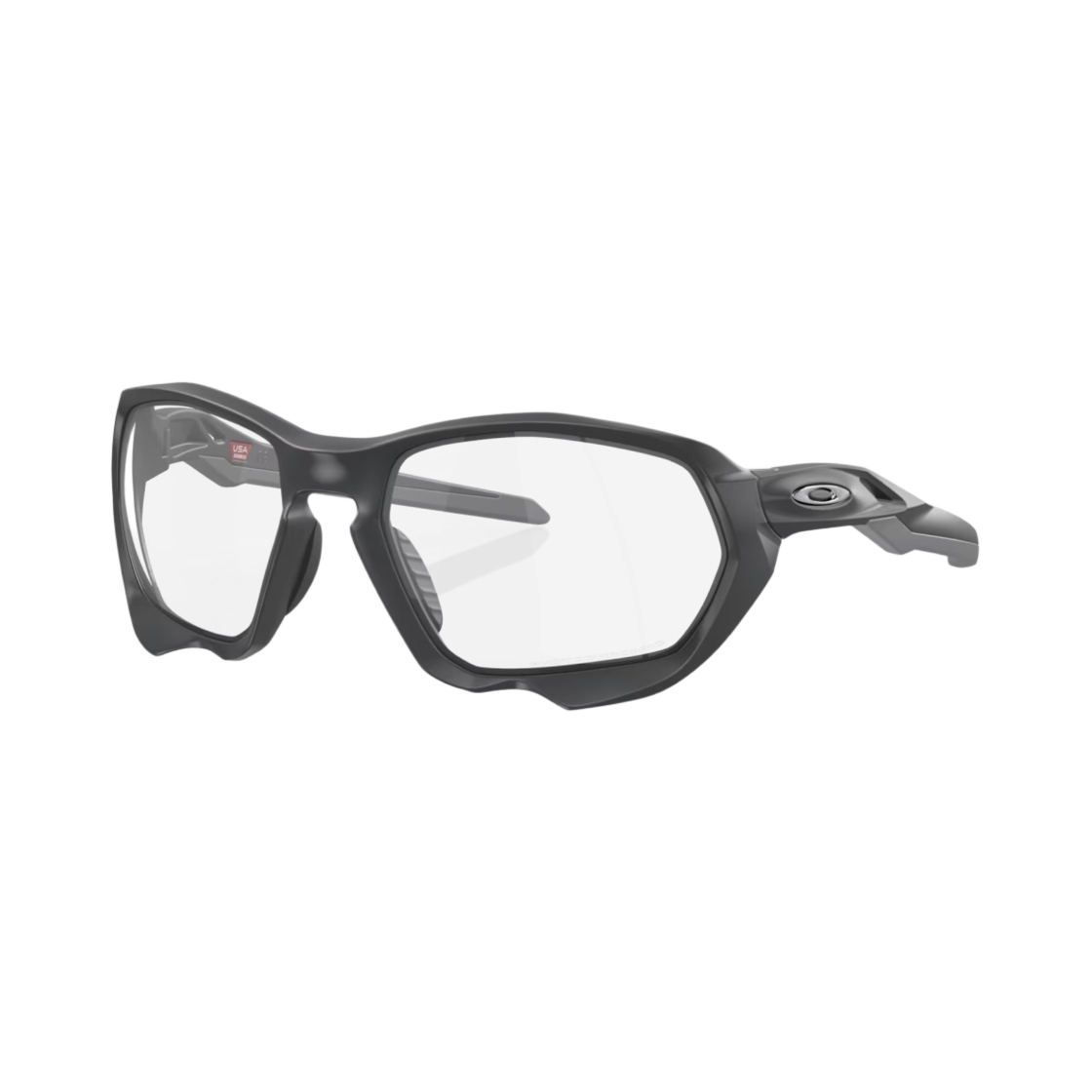 오클리 플라즈마 매트 카본 프레임 클리어 투 블랙 이리듐 포토크로믹 렌즈 하이 브릿지 핏(Oakley Plazma Matt Carbon Frame Clear To Black Iridium Photochromic Lenses High Bridge Fit) - 2