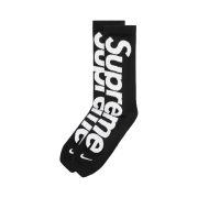 Supreme x Nike Lightweight Crew Socks Black (1 Pack)