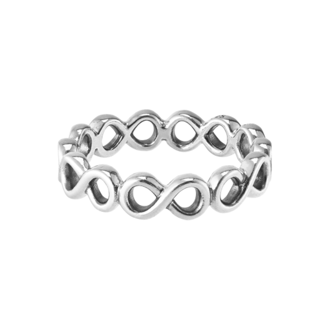 190994 (W) Pandora Simple Infinity Band Ring Sterling Silver