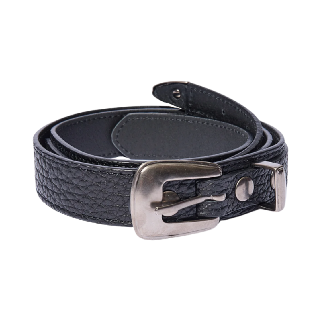 르메르 미니멀 웨스턴 벨트 카우 레더 블랙(Lemaire Minimal Western Belt Cow Leather Black)