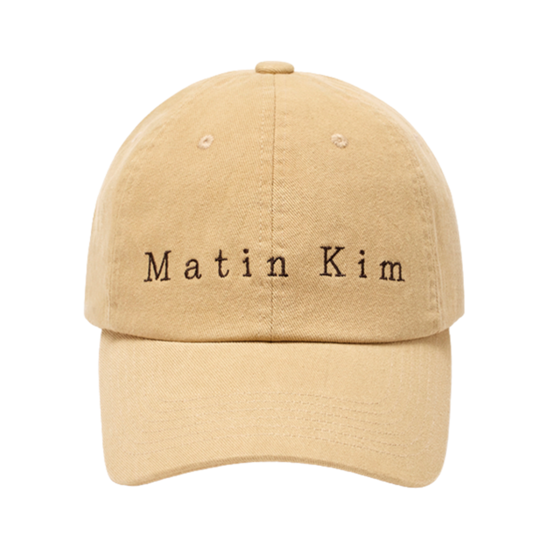 MK2400HT037M Matin Kim Matin Cotton Washed Ball Cap in Beige