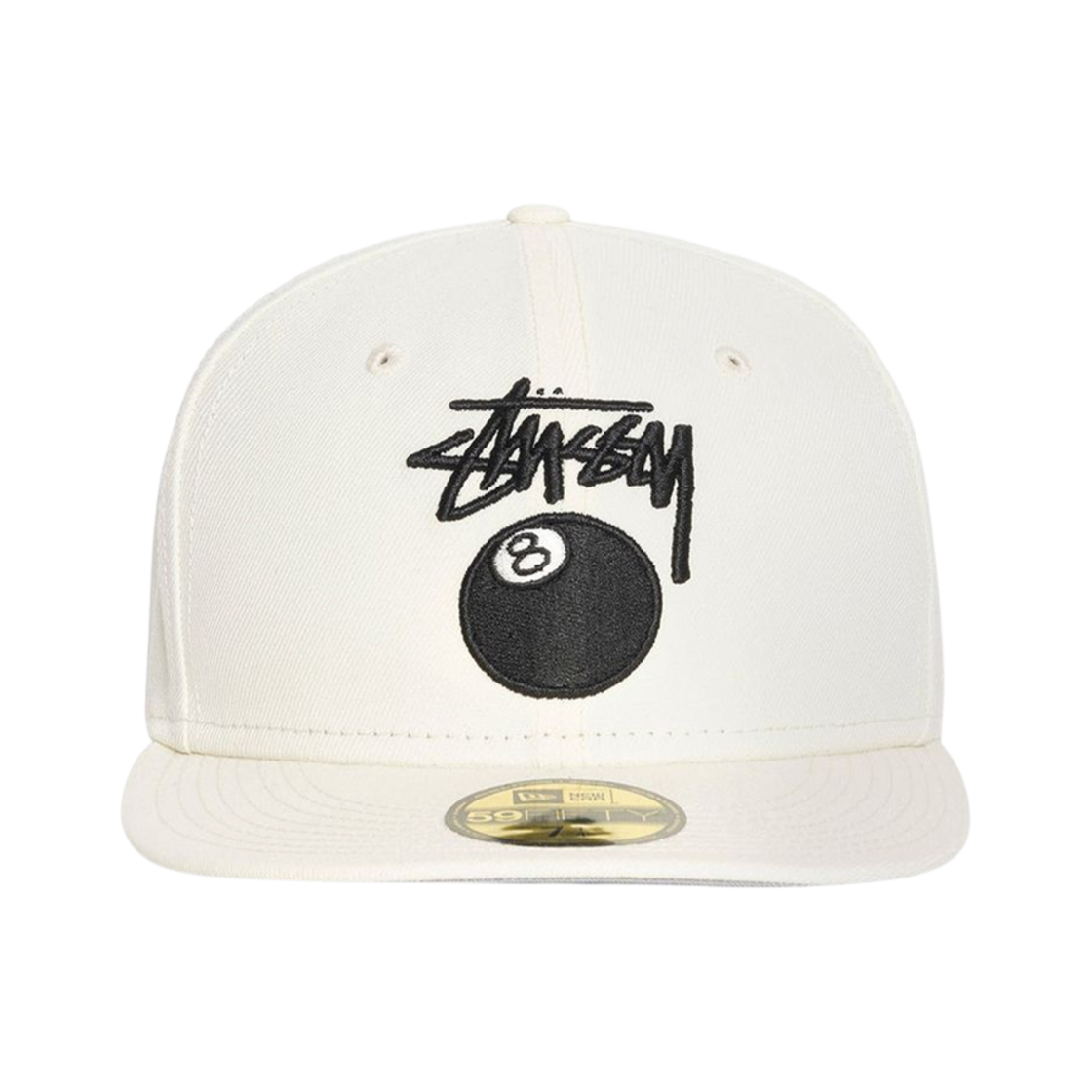 스투시 뉴에라 59피프티 8 볼 스탁 본(Stussy New Era 59Fifty 8 Ball Stock Bone)