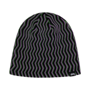 Stussy Skullcap Crinkle Stitch Black