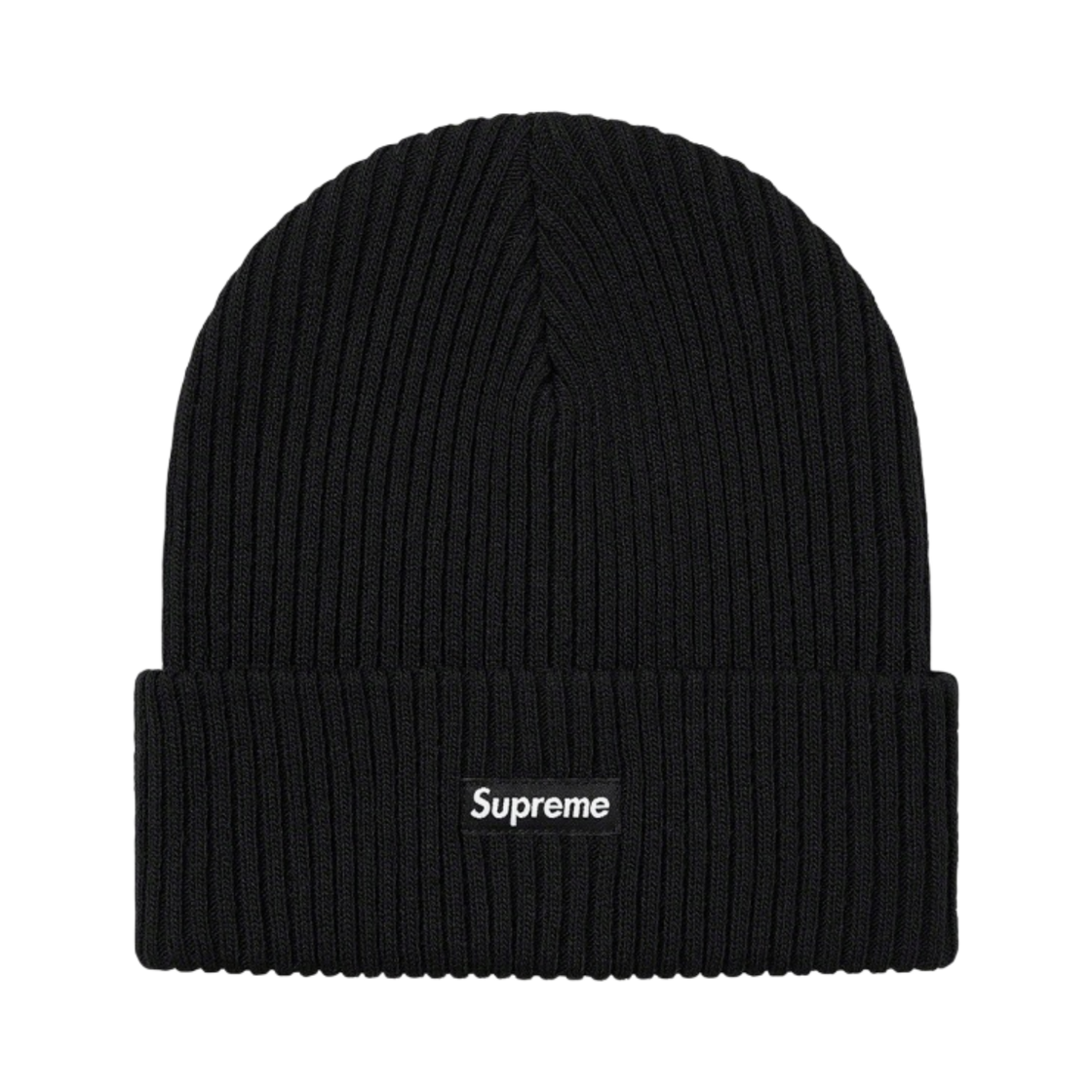 슈프림 와이드 립 비니 블랙 - 20FW