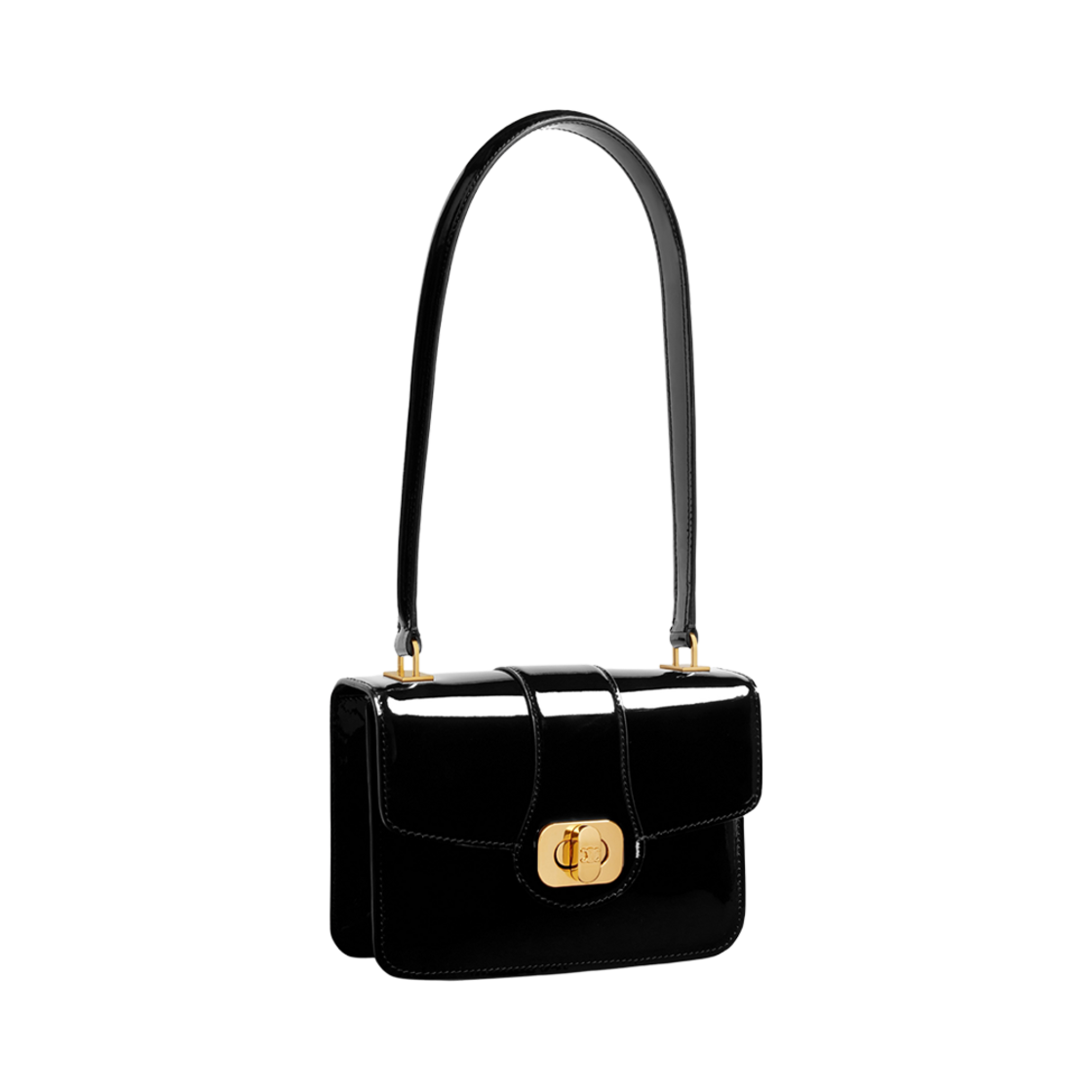 셀린느 틴 셀린느 조세핀 백 페이턴트 카프스킨 블랙(Celine Teen Celine Josephine Bag in Patent Calfskin Black) - 2