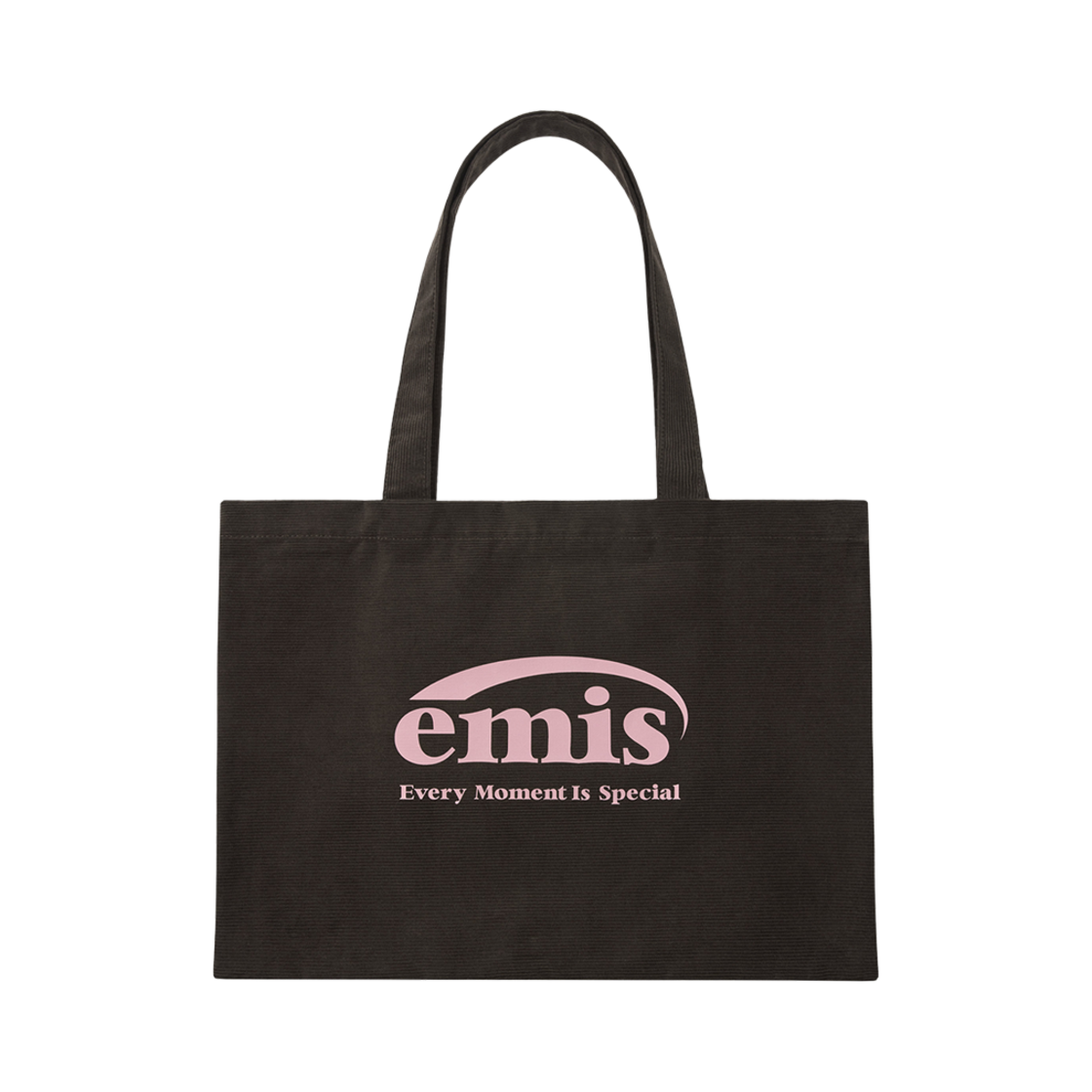 이미스 코듀로이 에코백 브라운(Emis Corduroy Eco Bag Brown)