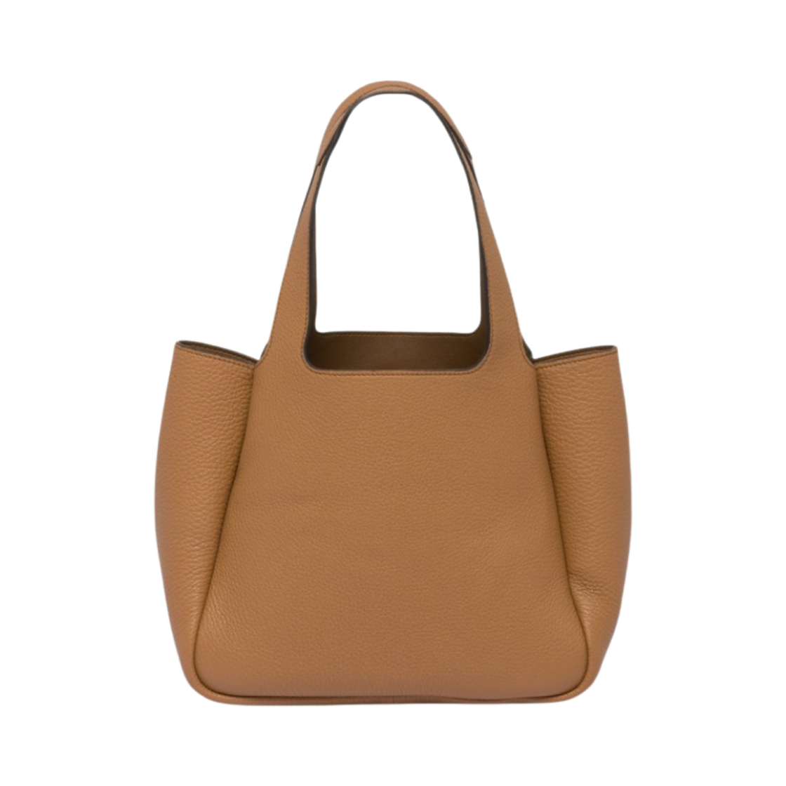 프라다 레더 토트백 카라멜(Prada Leather Tote Bag Caramel) - 3