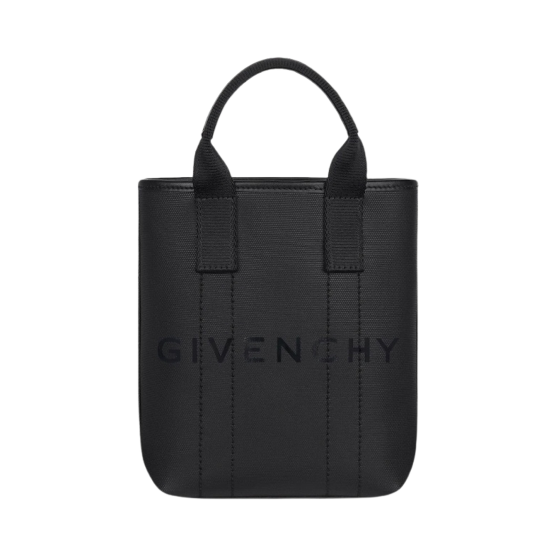 지방시 코티드 캔버스 스몰 G 에센셜 토트백 블랙(Givenchy Small G Essentials Tote Bag in Coated Canvas Black) - 1