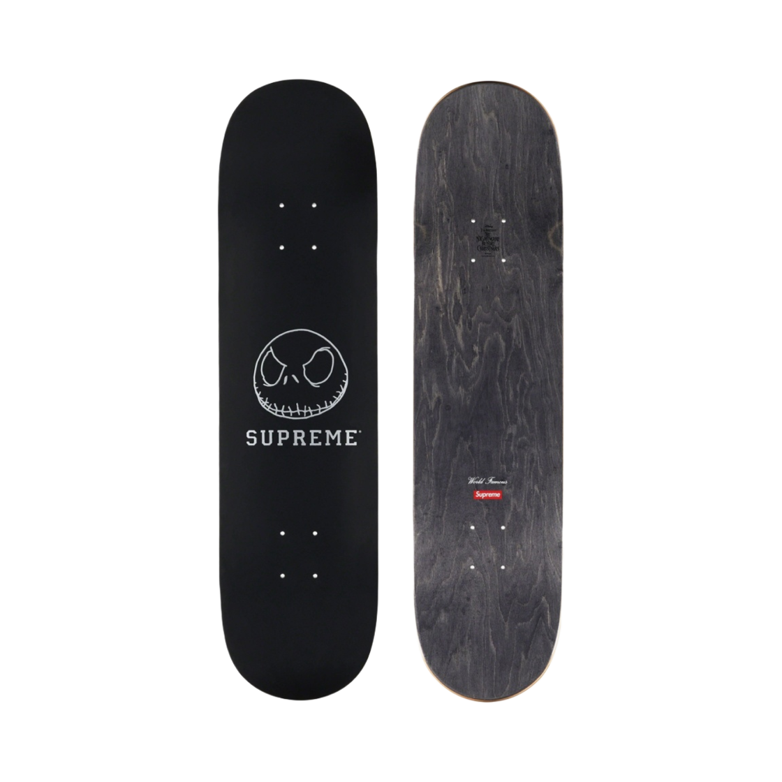 - Supreme Skeleton Skateboard Black - 23FW