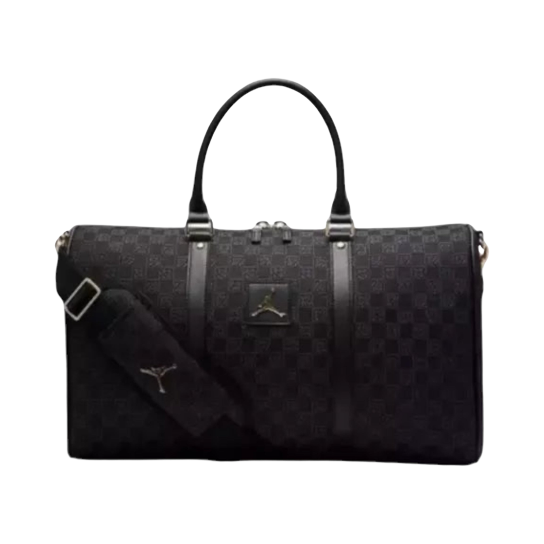 조던 모노그램 더플백 40L 블랙(Jordan Monogram Duffle Bag 40L Black)