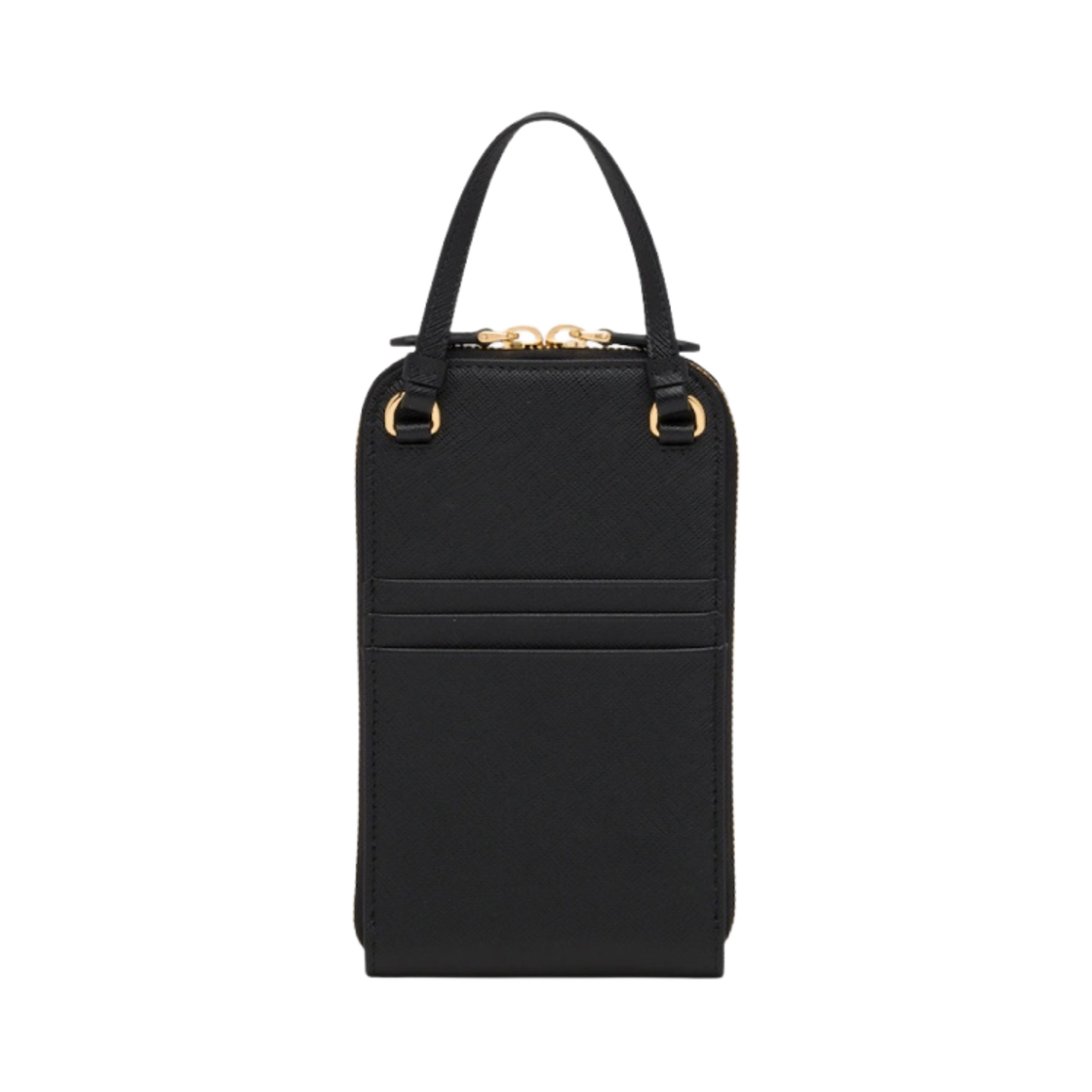 프라다 사피아노 레더 미니백 블랙(Prada Saffiano Leather Mini Bag Black) - 3