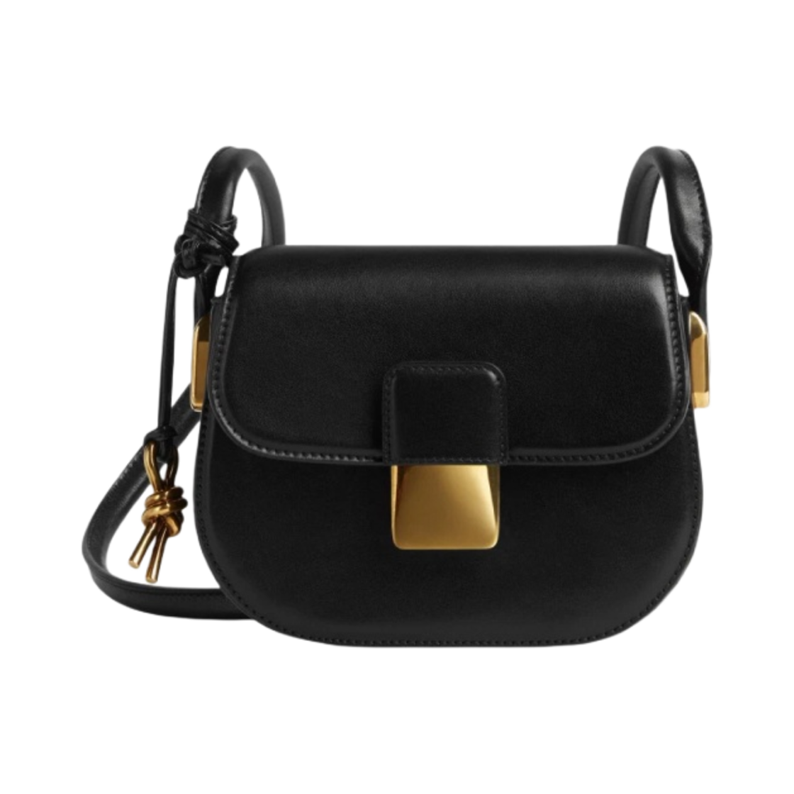 보테가 베네타 미니 데지레 크로스바디백 블랙(Bottega Veneta Mini Desiree Crossbody Bag Black) - 1