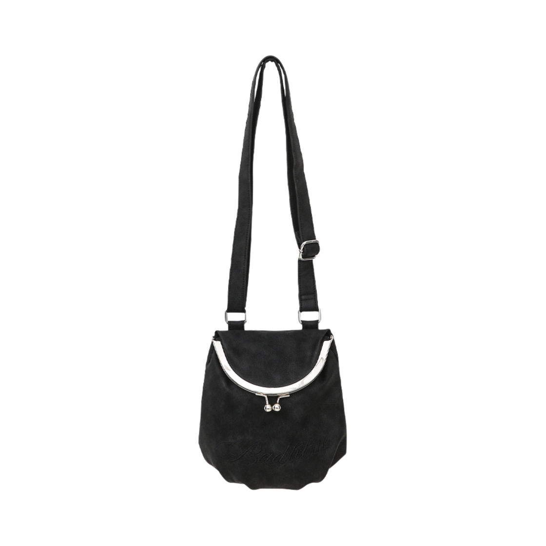 배드블루 레더 바오 백 블랙(BadBlue Leather Bao Bag Black)