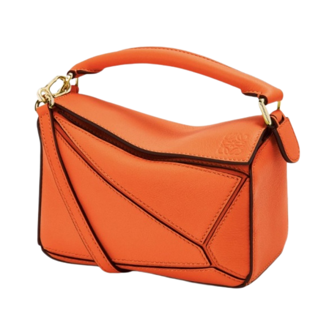 로에베 미니 퍼즐백 클래식 카프스킨 오렌지(Loewe Mini Puzzle Bag in Classic Calfskin Orange) - 1
