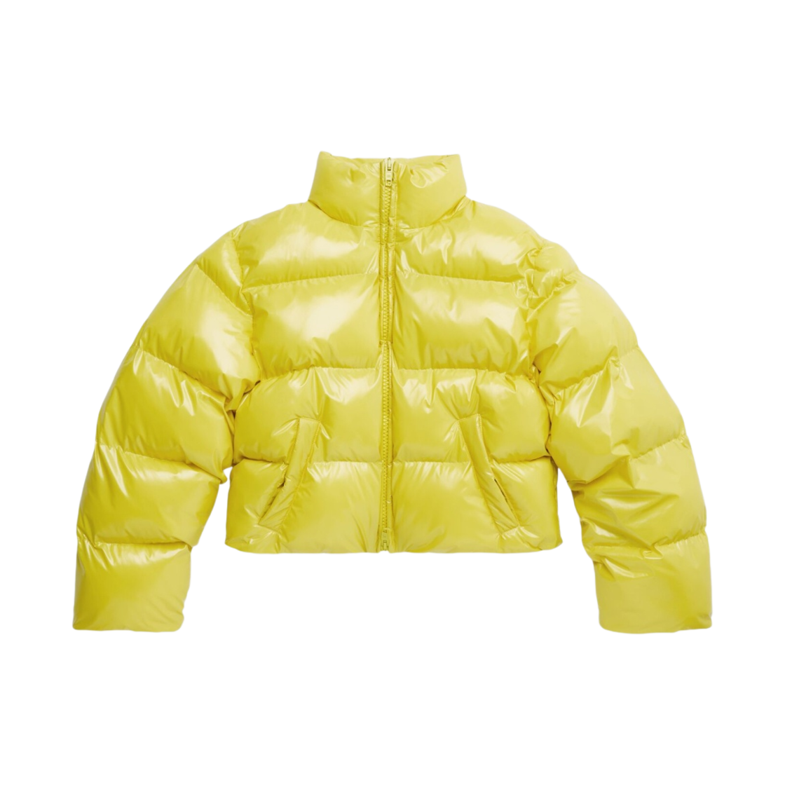 발렌시아가 슈렁크 퍼퍼 옐로우(Balenciaga Shrunk Puffer Yellow) - 1