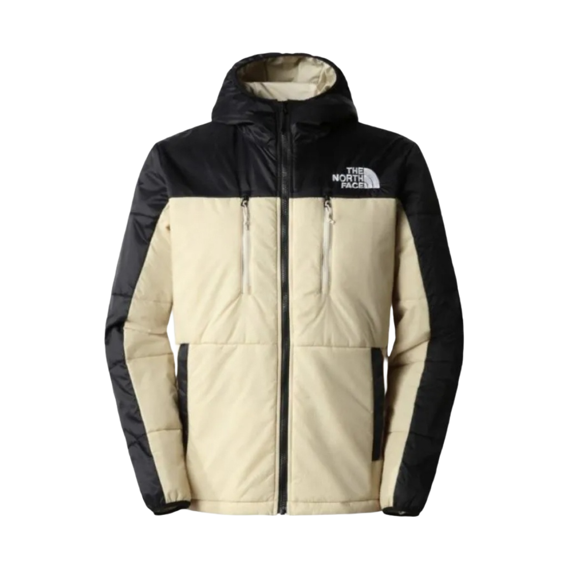 NF0A7WZX3X4 The North Face Himalayan Synthetic Hooded Jacket Gravel