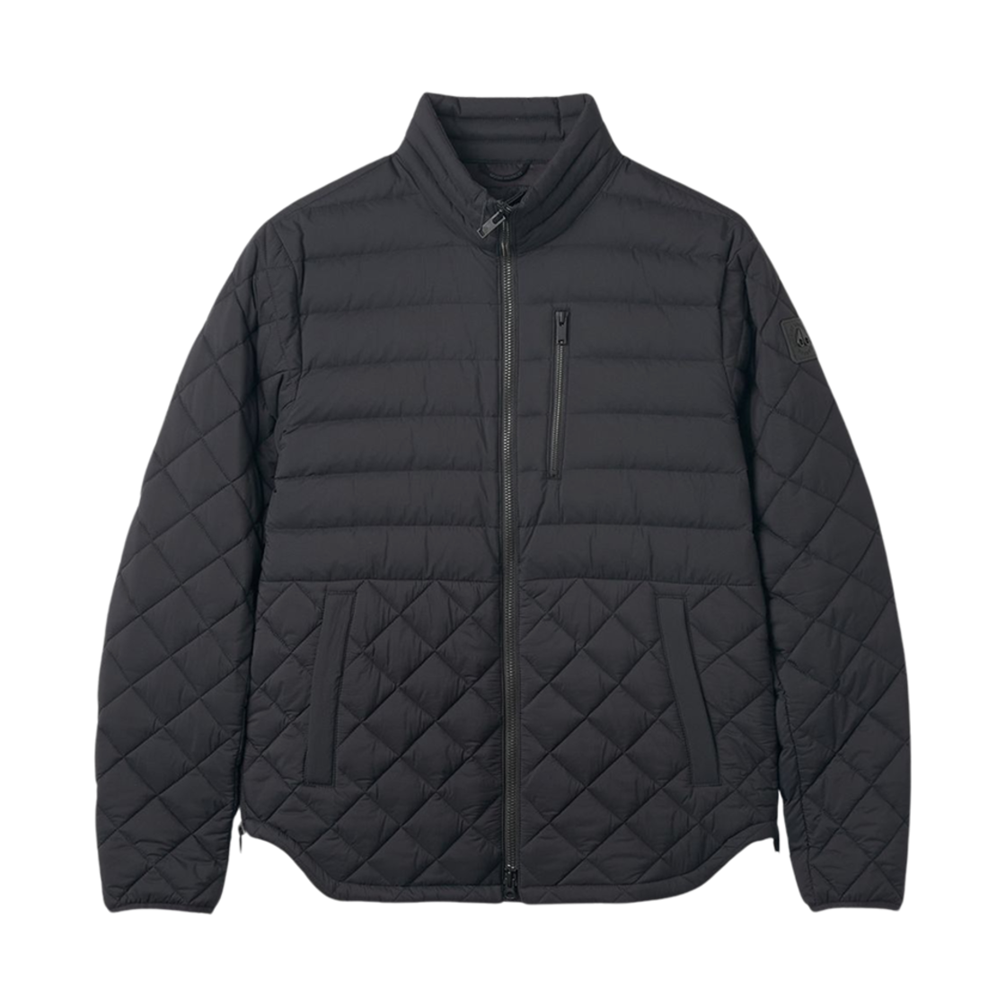 M13MJ108292 Moose Knuckles Boynton Turtleneck Down Jacket Black