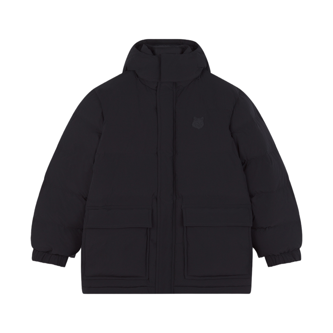 NM02209WQ4031-P199 Maison Kitsune Puffer Jacket Black