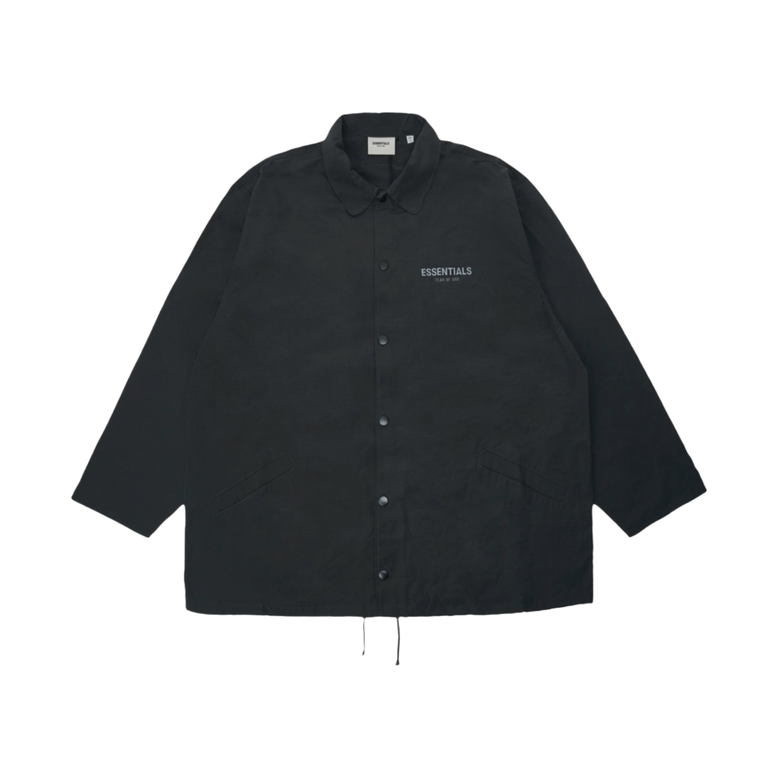 - Essentials Coach Jacket Black - 21SS