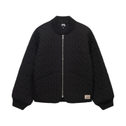 Stussy S Quilted Liner Jacket Black