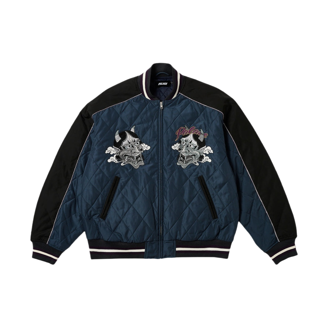 팔라스 페스티벌 봄버 자켓 블랙 - 23FW(Palace Festival Bomber Jacket Black - 23FW)