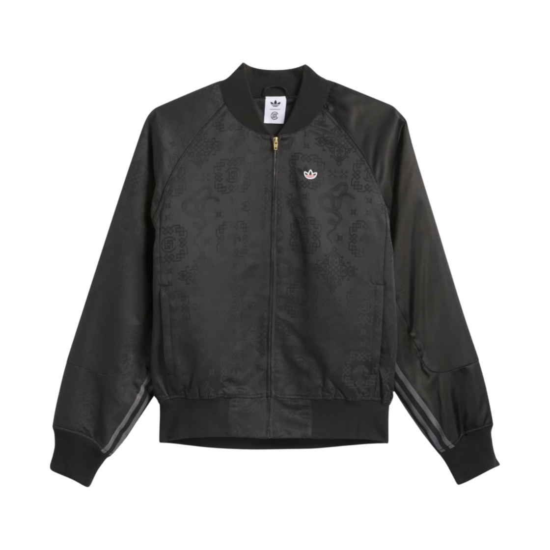 JD3543 Adidas x Clot Sports Jacket Black - KR Sizing