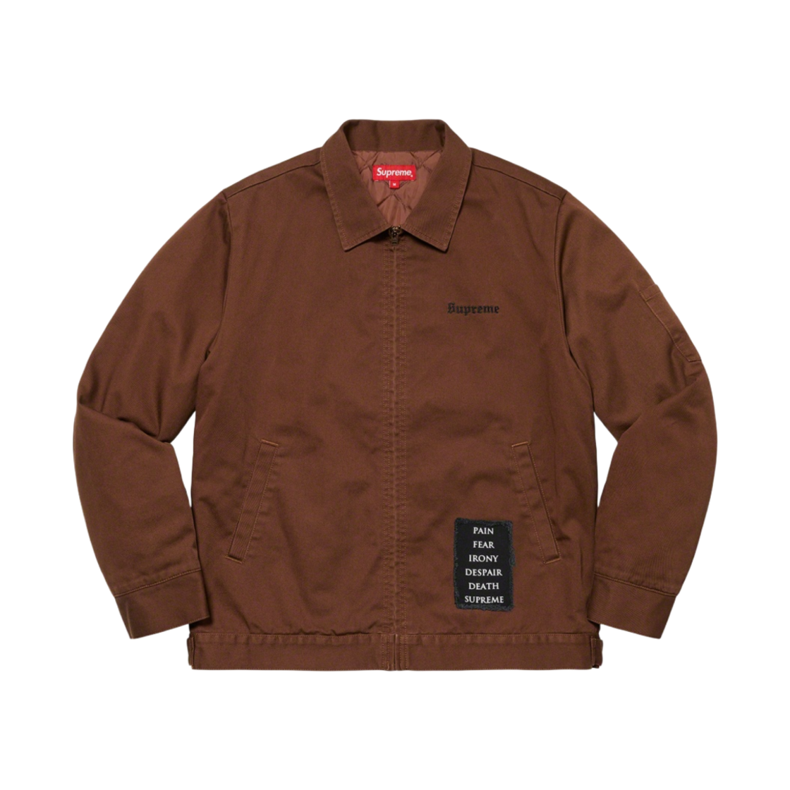 슈프림 x 더 크로우 워크 자켓 브라운 - 21FW(Supreme x The Crow Work Jacket Brown - 21FW) - 1
