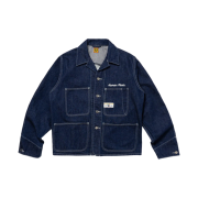 Human Made Denim Short Coverall Jacket Indigo