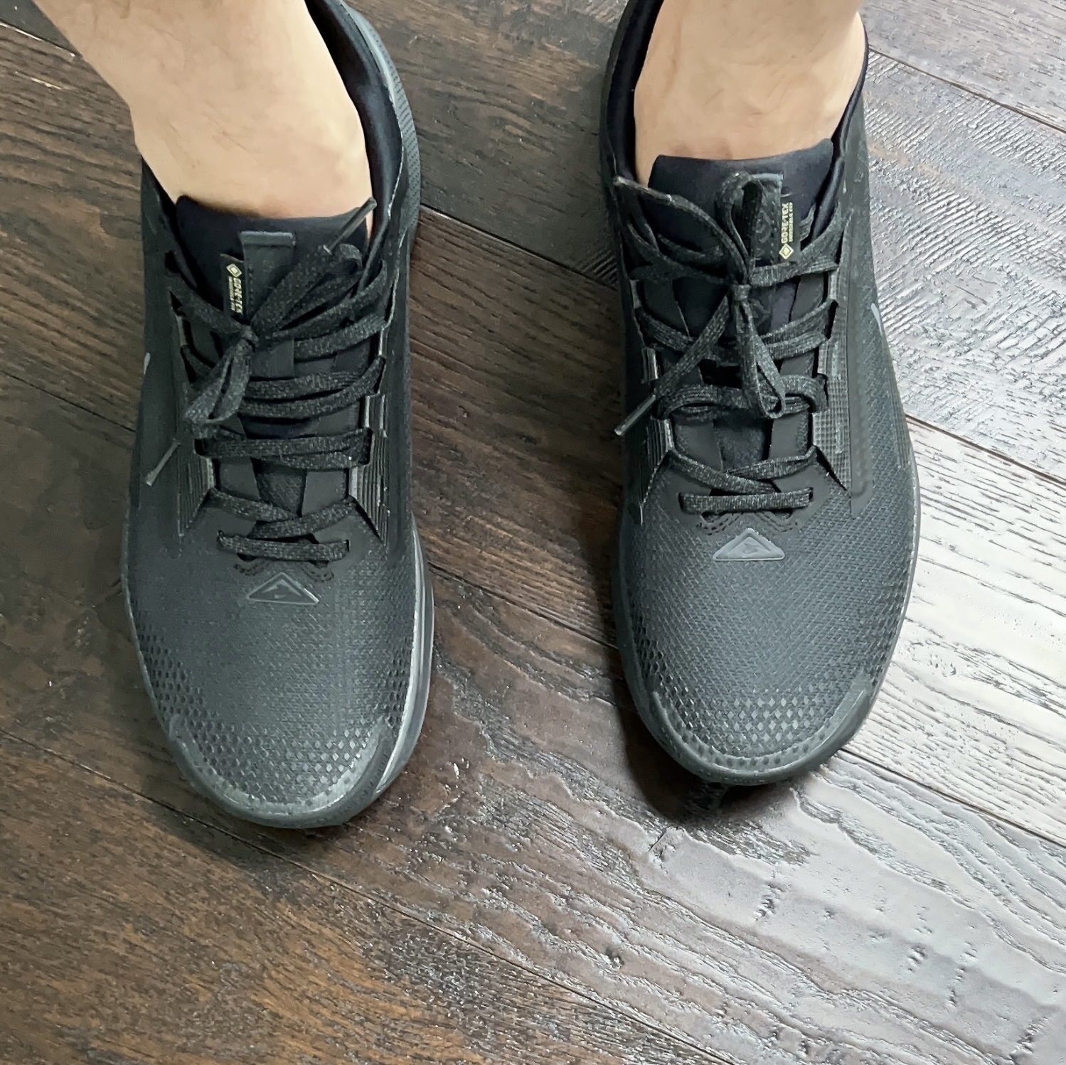 Nike Pegasus Trail 5 Gore-Tex Black 착용 스타일 - 3