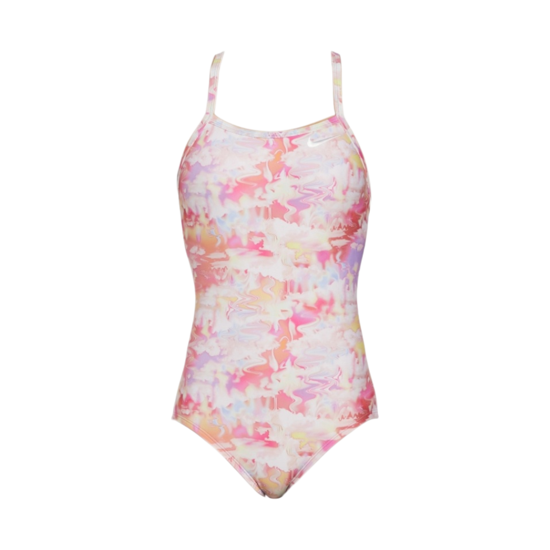 NESSE010-989 (W) Nike Swim Dream Cloud Racerback Low Leg Cut Warm Multi