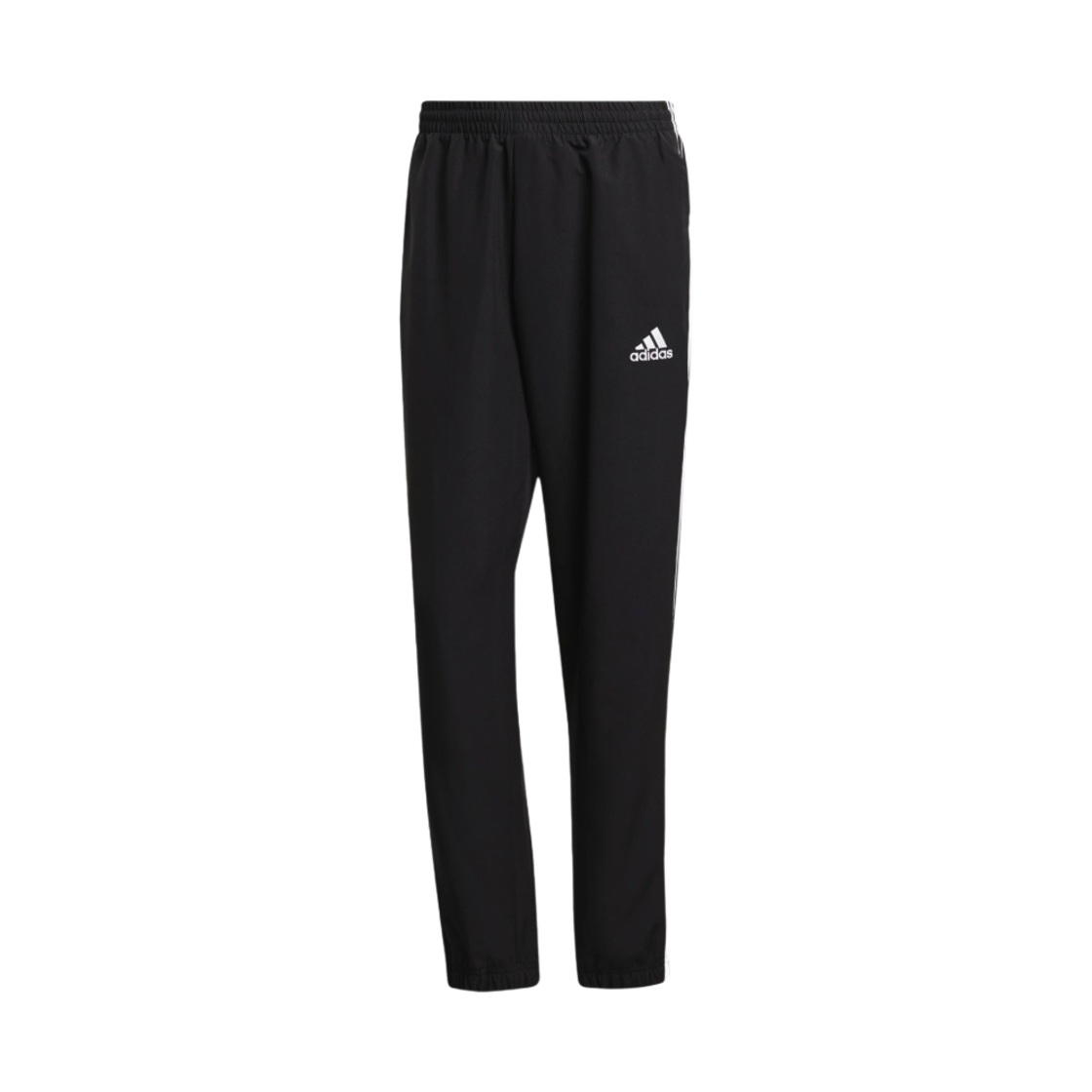 아디다스 에어로레디 에센셜 레귤러핏 삼선 트랙 수트 블랙 - US 사이즈(Adidas Aeroready Essentials Regular-Fit 3-Stripes Track Suit Black - US Sizing) - 3