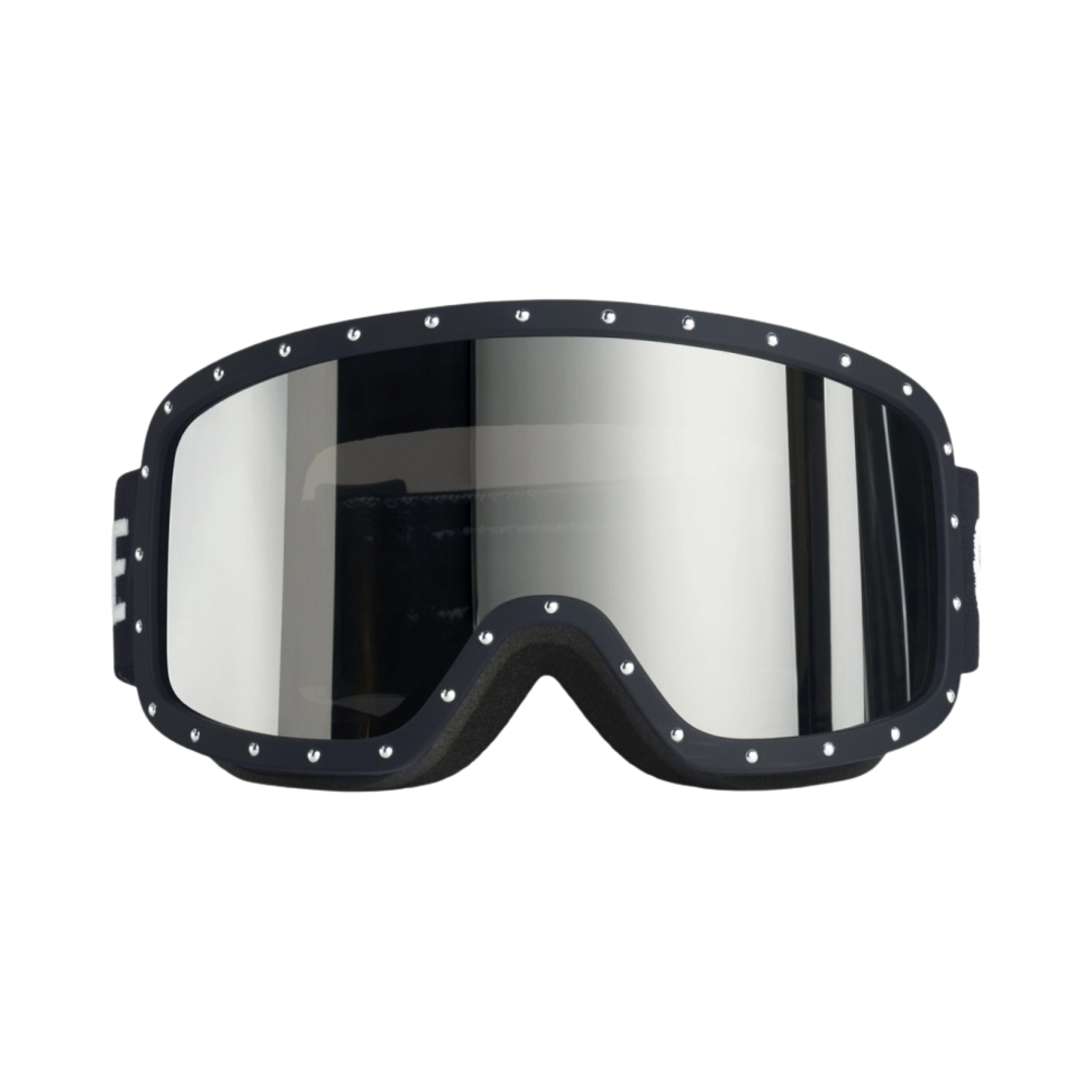 셀린느 플라스틱 메탈 스터드 & 미러 렌즈 스키 마스크 블랙(Celine Ski Mask in Plastic with Metal Studs & Mirror Lenses Black Black) - 1