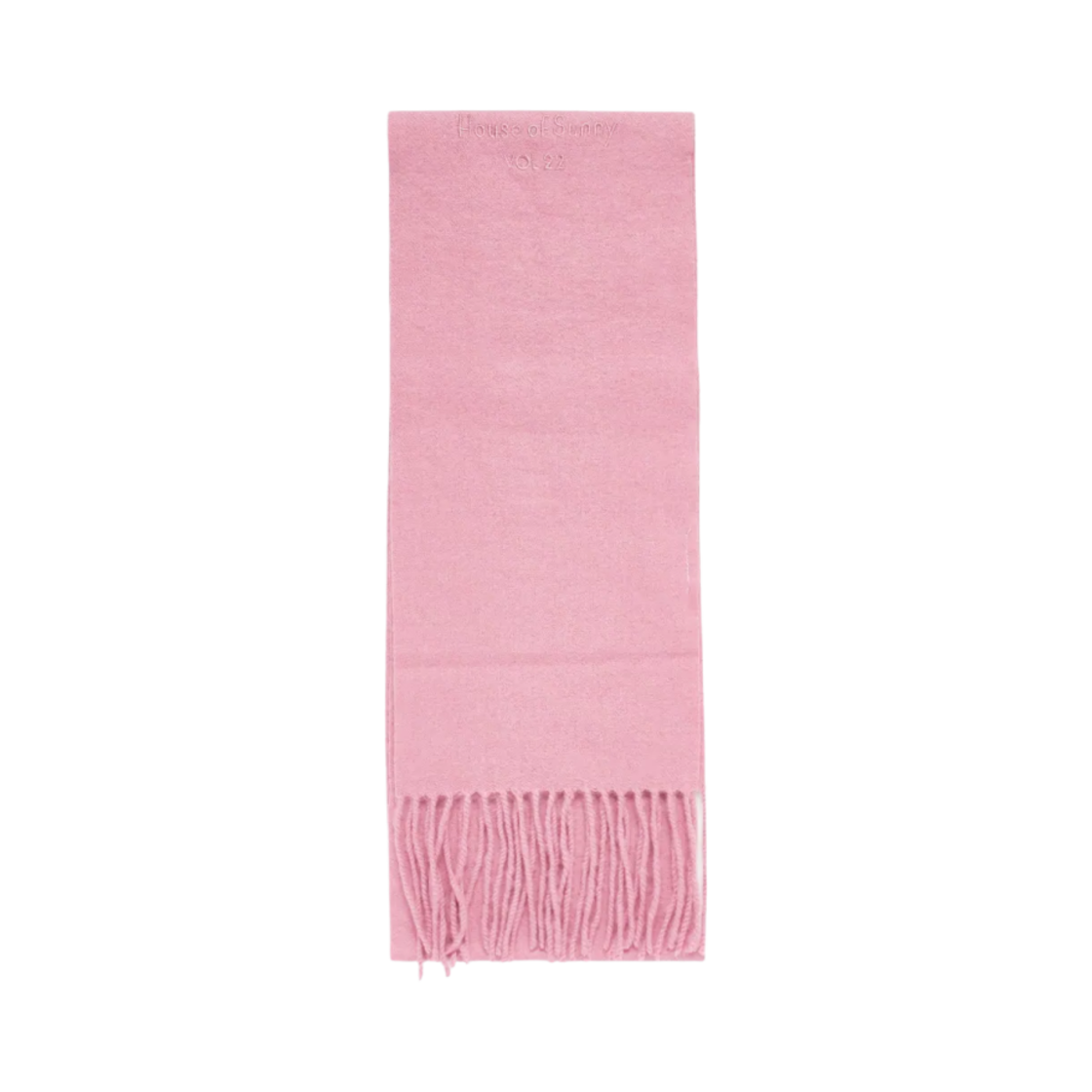 - House of Sunny Colour Theory Slim Scarf Blush